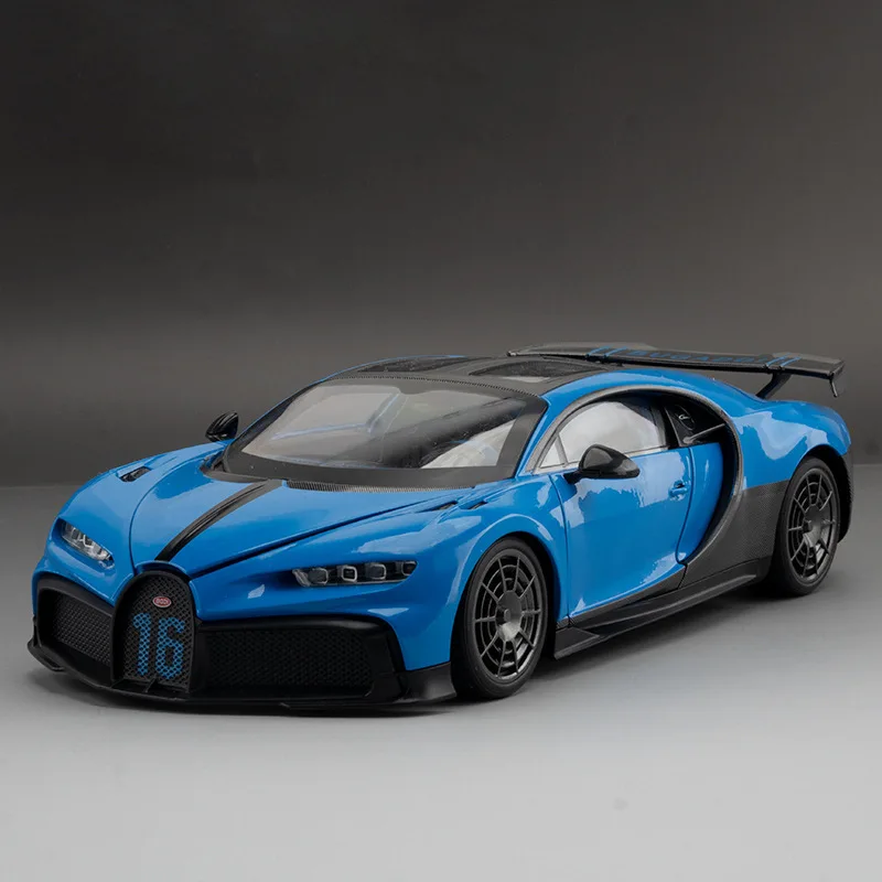 1:18 Bugatti Chiron PUR SPORT Alloy Sports Model Diecasts Metal