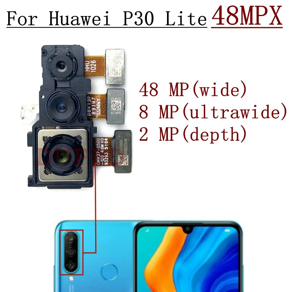 【新品】p30 lite 2台 Original For Huawei P30 Lite P30lite Front Rear View Back