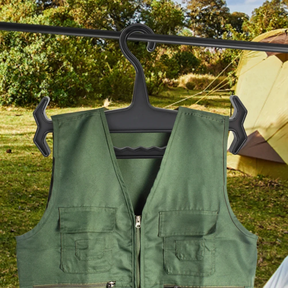 Coat Vest Hanger Heavy Duty Storage Organizer Multipurpose Strong Plastic Portable Airsoft Gear Paintball Survival Equipment 6