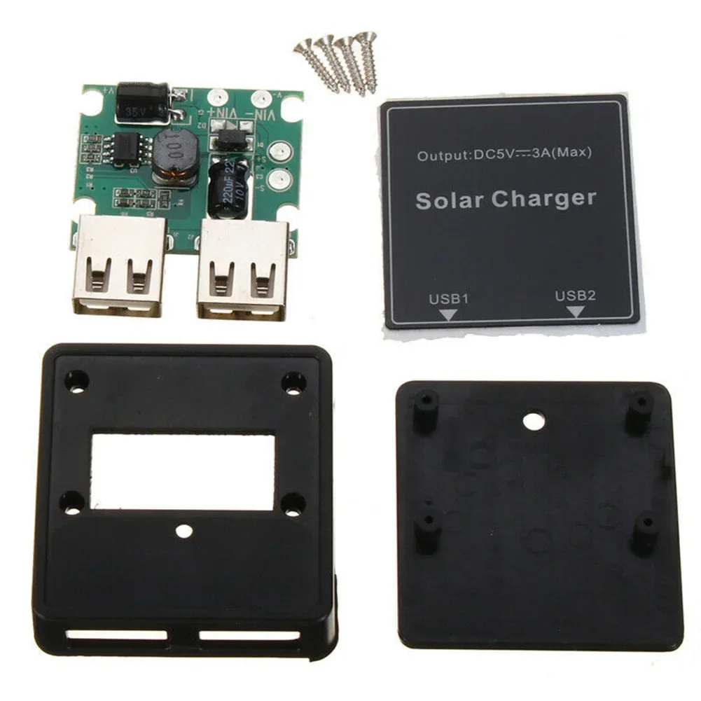 Régulateur USB Double 5V 3A – Convertit 5-20V En 5V Stable, Pour Panneau Solaire Ou Batterie Externe - 11