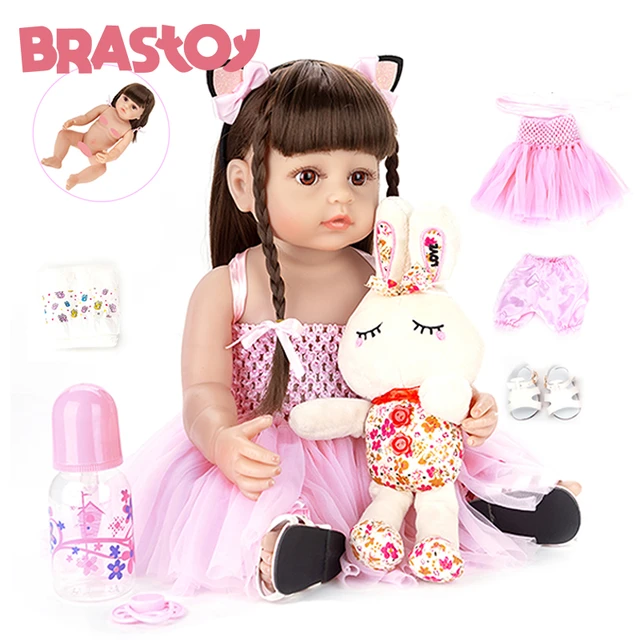 Boneca Bebê Reborn Princesinha Original Silicone. - Boneca Reborn