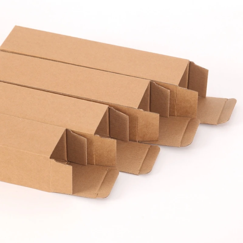 20pcs Three-layer Empty Hard Paper Packaging Box Rectangular Corrugated Box Outer Packaging Universal Cardboard Paper Carton