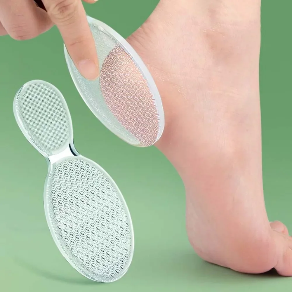Foot Care Tools Nano Glass File Scrubber Horny Grinding Glass Pedicure Tool Callus Dead Skin Remover Transparent