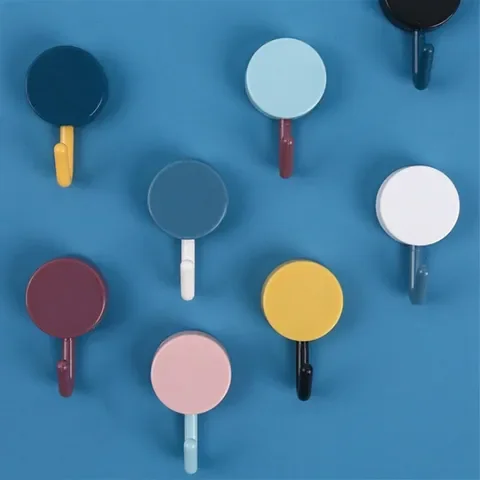 

10Pcs/set Adhesive Hooks Minimalist Nordic Wall Hooks Kids Room Decorations Ornaments Baby Clothing Hanger Coat Rack Home Decor