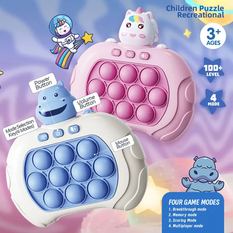 

TFAMI Press Handle Fidget Toys Pop Push Toys For Kids Pinch Feeling Quick Push Games Anti-Stress Toys Squeeze Stress Relief Toy