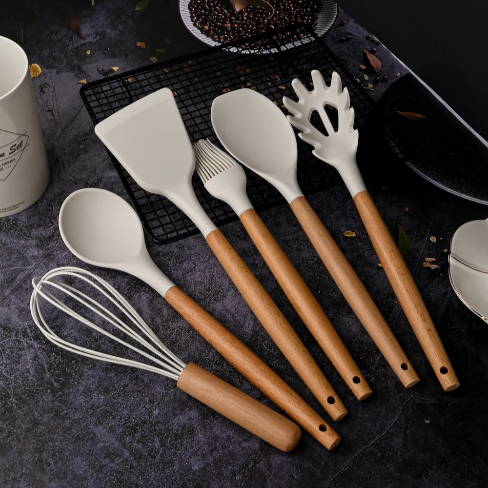 https://ae01.alicdn.com/kf/S3ba1e3a551a54565ab276e3bcee1ceccG/AJOYOUS-Non-Stick-Cookware-Spatula-Ladle-Egg-Choppers-Wood-Handle-Cooking-Utensils-Set-Silicone-12-13Pcs.jpg