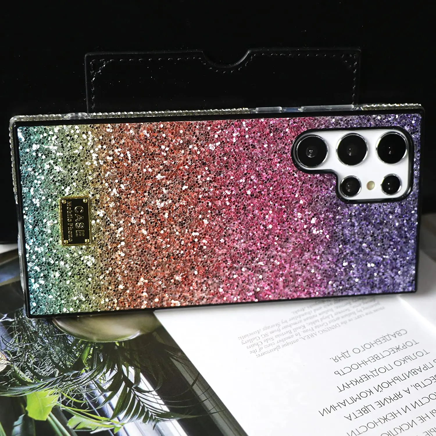 Bling Glitter Case For Samsung Galaxy S22 Ultra Luxury Rhinestone S22U Cover for Samsung S22 Plus Cases Girls Girly Wome_voghion.com