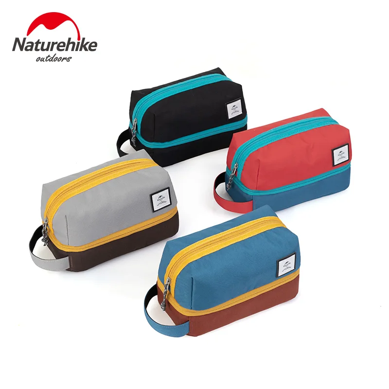 

Naturehike-Oxford Toiletry Bag, Sorting Cosmetic Combo, Dry and Wet, Waterproof Washing Kit, Camping Travel Organizer, 4.5L