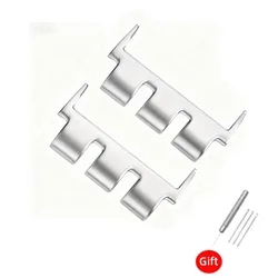 Universal Stainless Steel Watch Strap Connector with Triple Port Adapter - 21mm (Silver)