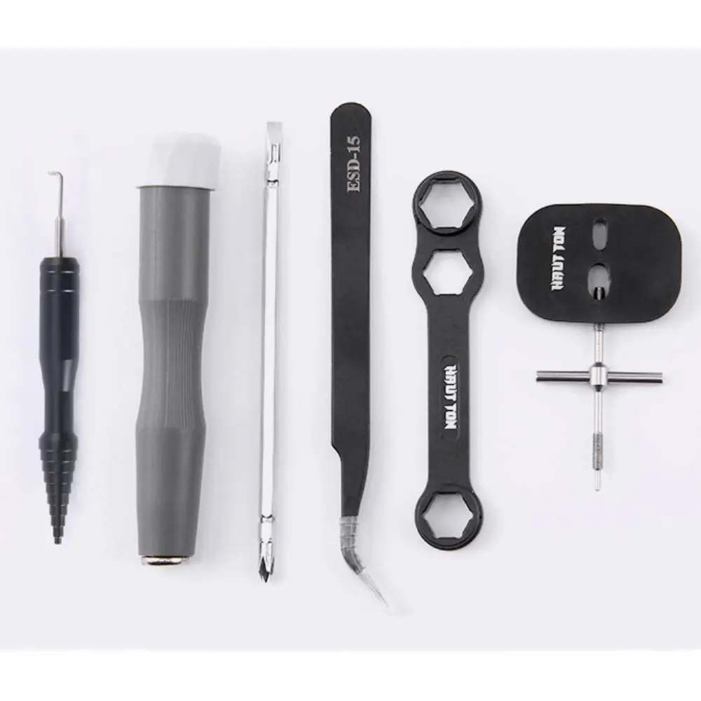 

Metal Fishing Reel Pin Remover Plastic Black Fishing Wrench Screwdriver Multifunctional Fishing Reel Bearing Maintenance