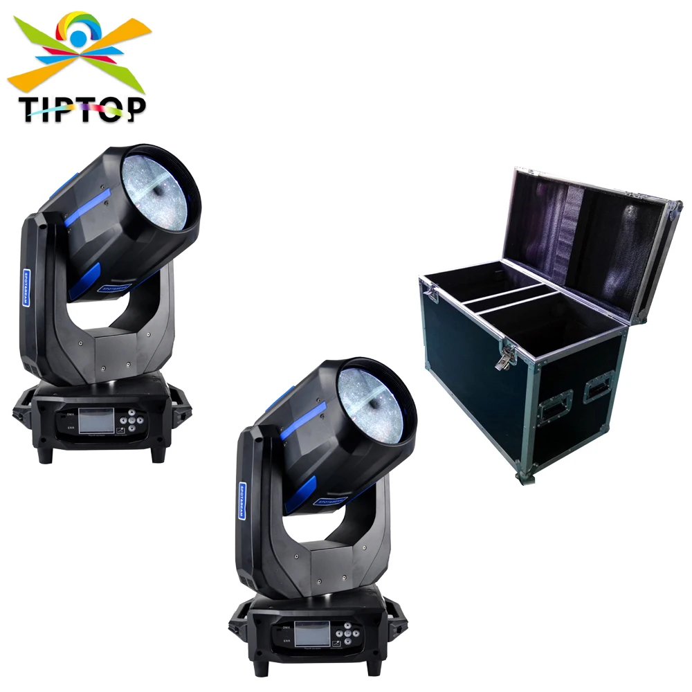 

2 в 1 FlightCase Pack Beam 260 Вт 9R Вращающаяся головка высокой мощности 16 + 24 грани вращающаяся призма морозный фильтр DMX 3 PIN XLR