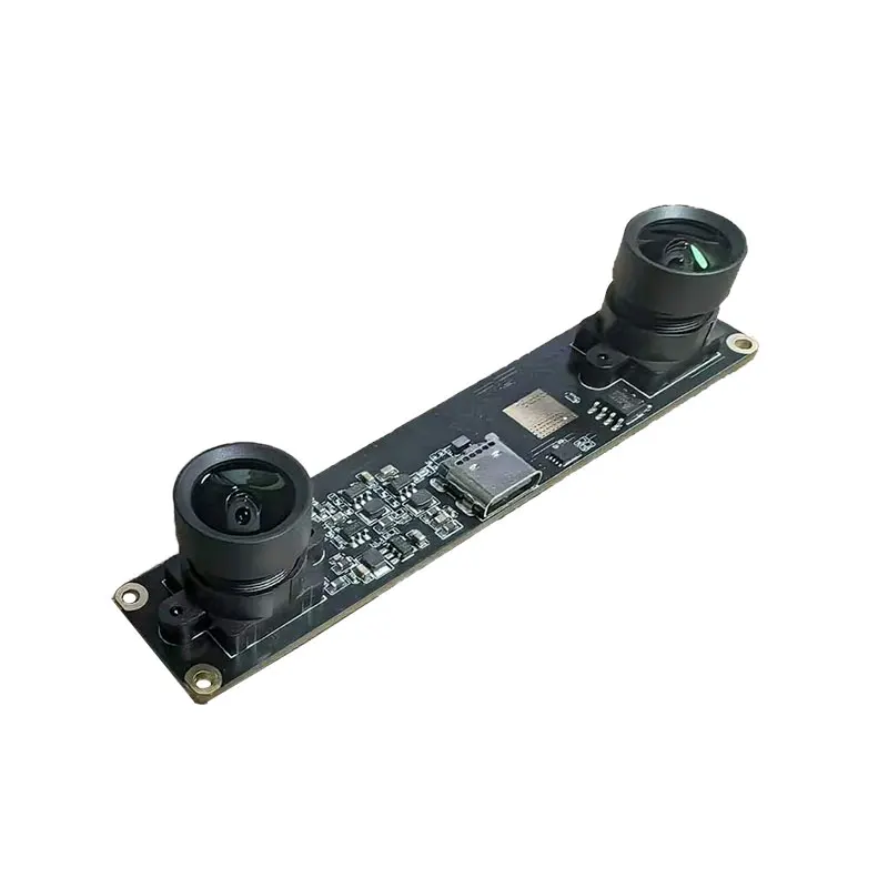USB 글로벌 셔터 카메라, 드라이브 프리 산업용 모듈, 60 프레임 동기 모션 캡처, 2 백만 쌍안