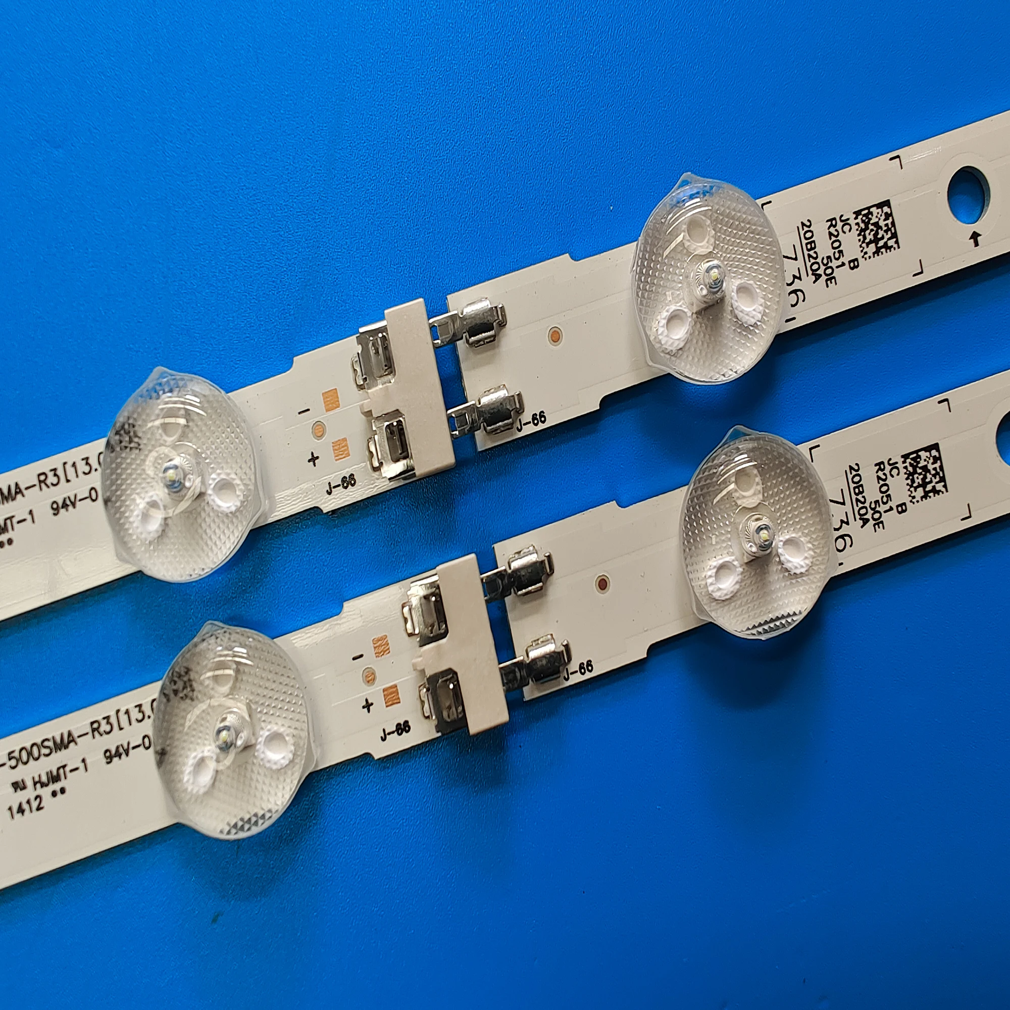 삼성 TV용 LED 백라이트 스트립, UN50J6200 UN50FH5030 UN50FH5303 Nano/R07 D3GE-500SMA-R3 500SMB-R2, 50 인치, 8 개