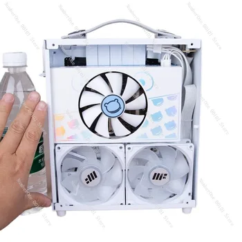 ITX Mini Host Complete Set, 50-60W Power, AMD Portable 4L Desktop Computer, DIY Assembly PC, Compact High-performance Computer 1