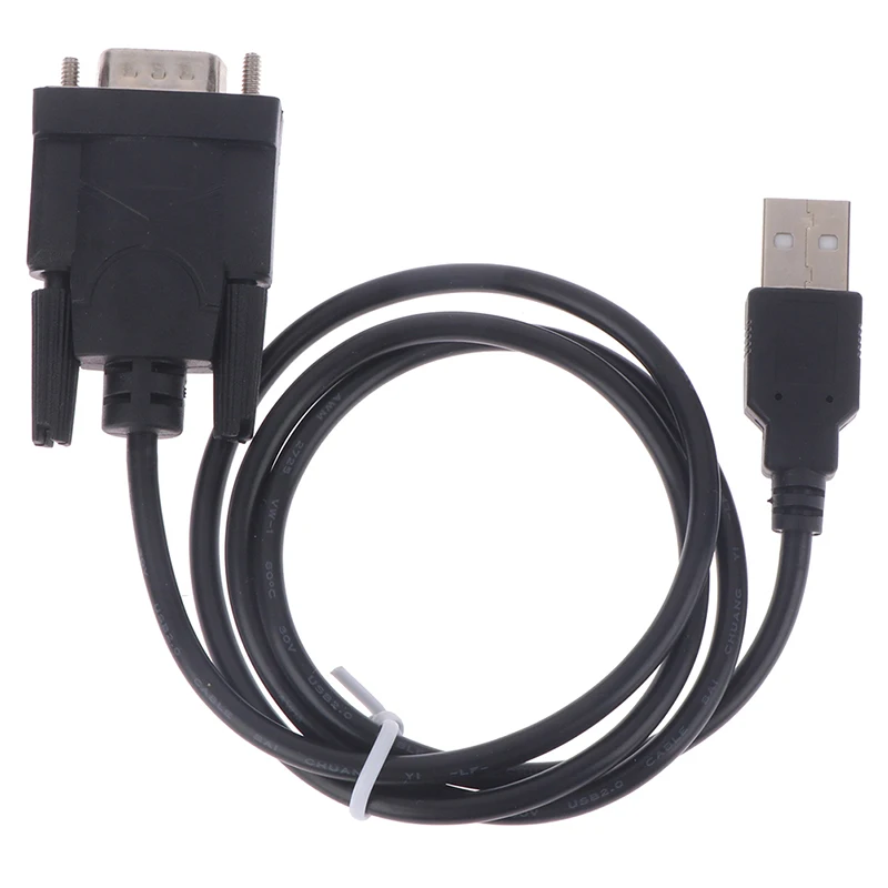 USB RS232-DB 9 핀 수 케이블 어댑터 변환기는 Win 7 8 10 Pro 시스템을 지원합니다. 다양한 직렬 장치 케이블 75cm를 지원합니다.