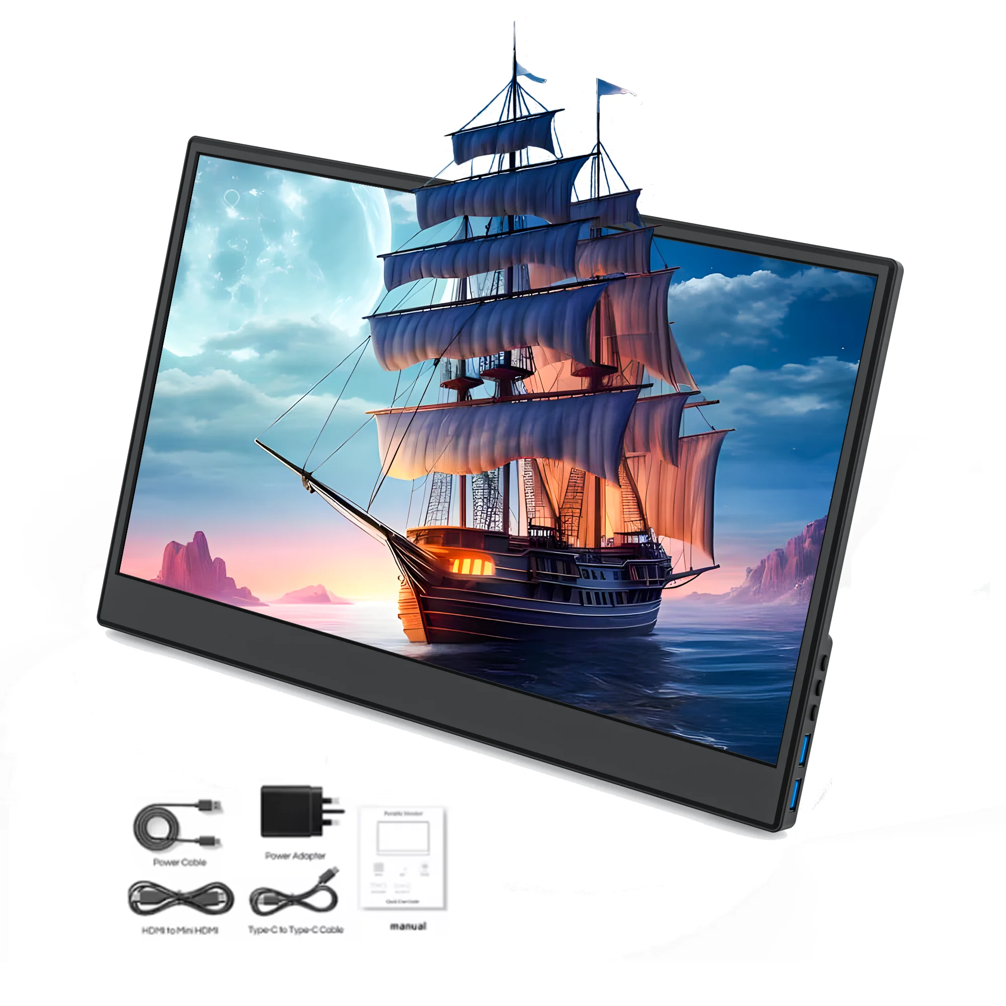 15.6 inch Ips screen