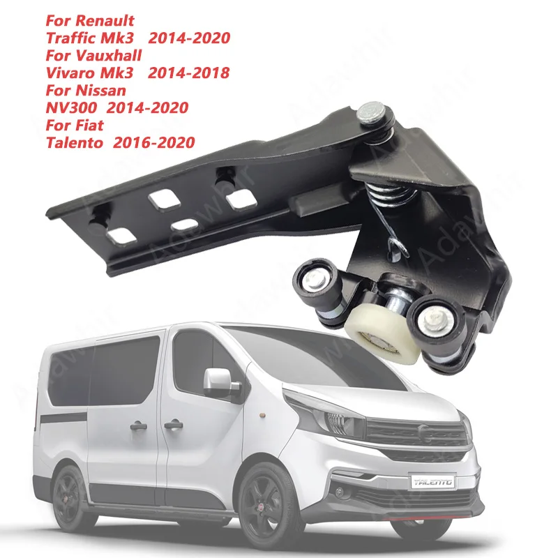 Per Renault Trafic Opel Vivaro Vauxhall Vivaro Nissan Nv300 Fiat Talento Medio Destro Rullo Porta Scorrevole 777645238R, 93451715