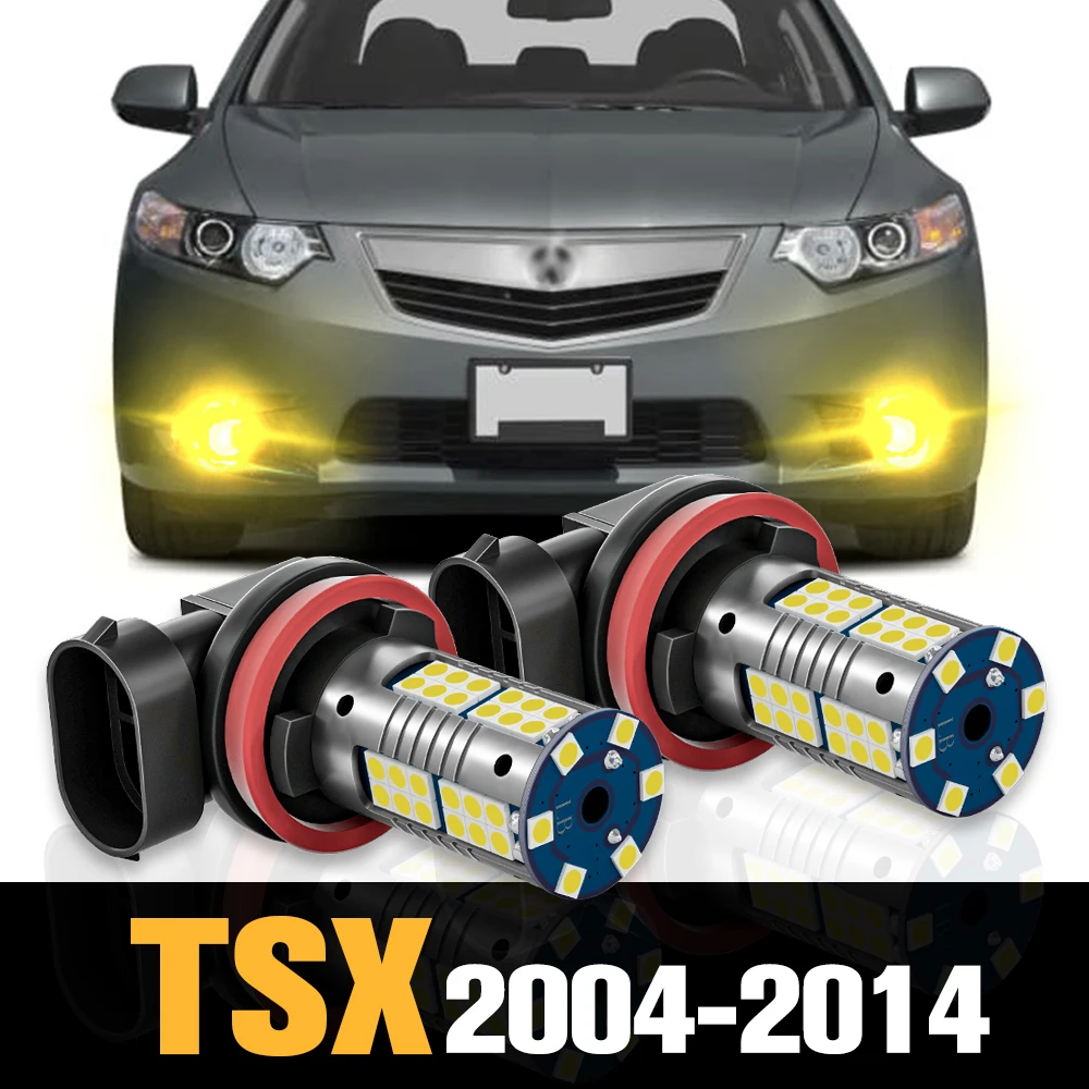 

2pcs Canbus LED Fog Light Lamp Accessories For Acura TSX 2004 2005 2006 2007 2008 2009 2010 2011 2012 2013 2014