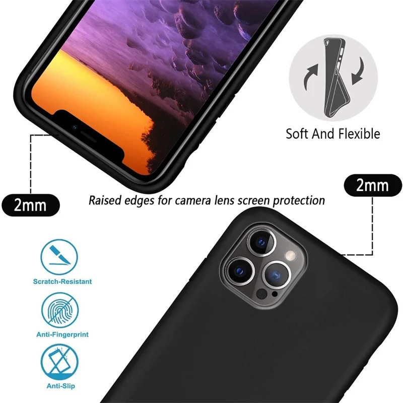 Crossbody Strap Cord Chain Silicone Phone Case with Lanyard Attachment