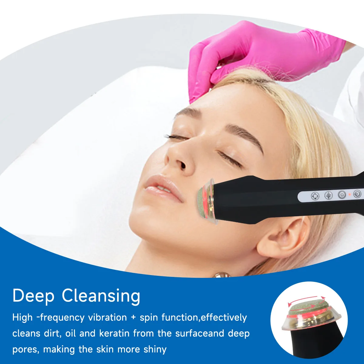 Portable Pods Rechargeable Oxygen CO2 Bubble Oxygenation Capsules Skin Tightening Facial Machine Beauty Device