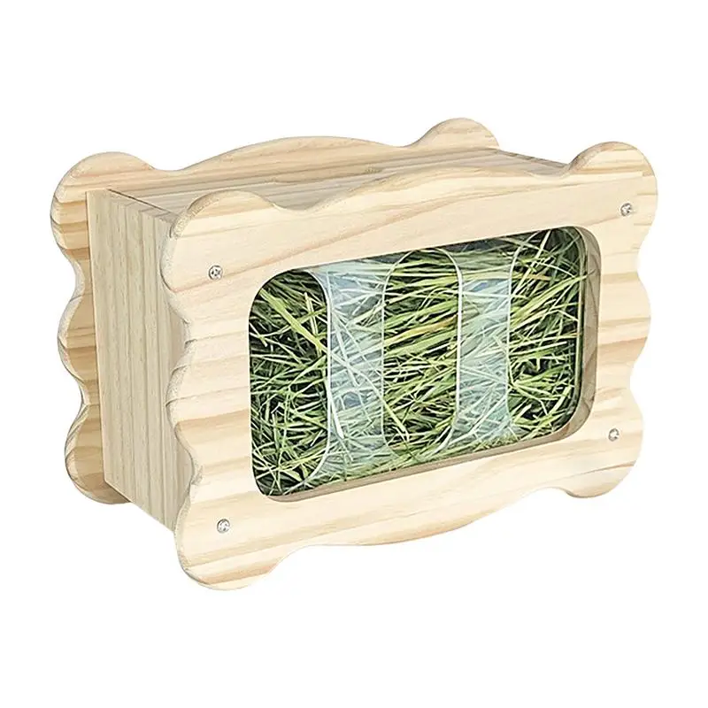 

Держатель для сена, маленькие животные, кормушка для сена, диспенсер для еды, подставка для кролика, держатель для травы из дерева