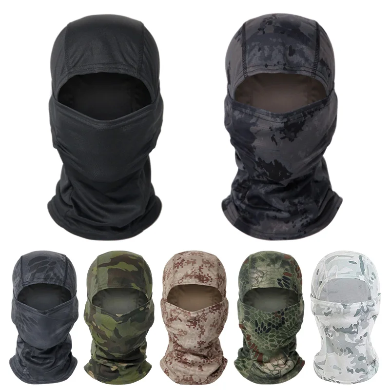 Balaclava Bandana Bicycle Mask UV Protection Full Face Mask Breathable Cycling Scarf Hiking Cycling Motorcycle Neck Cover  