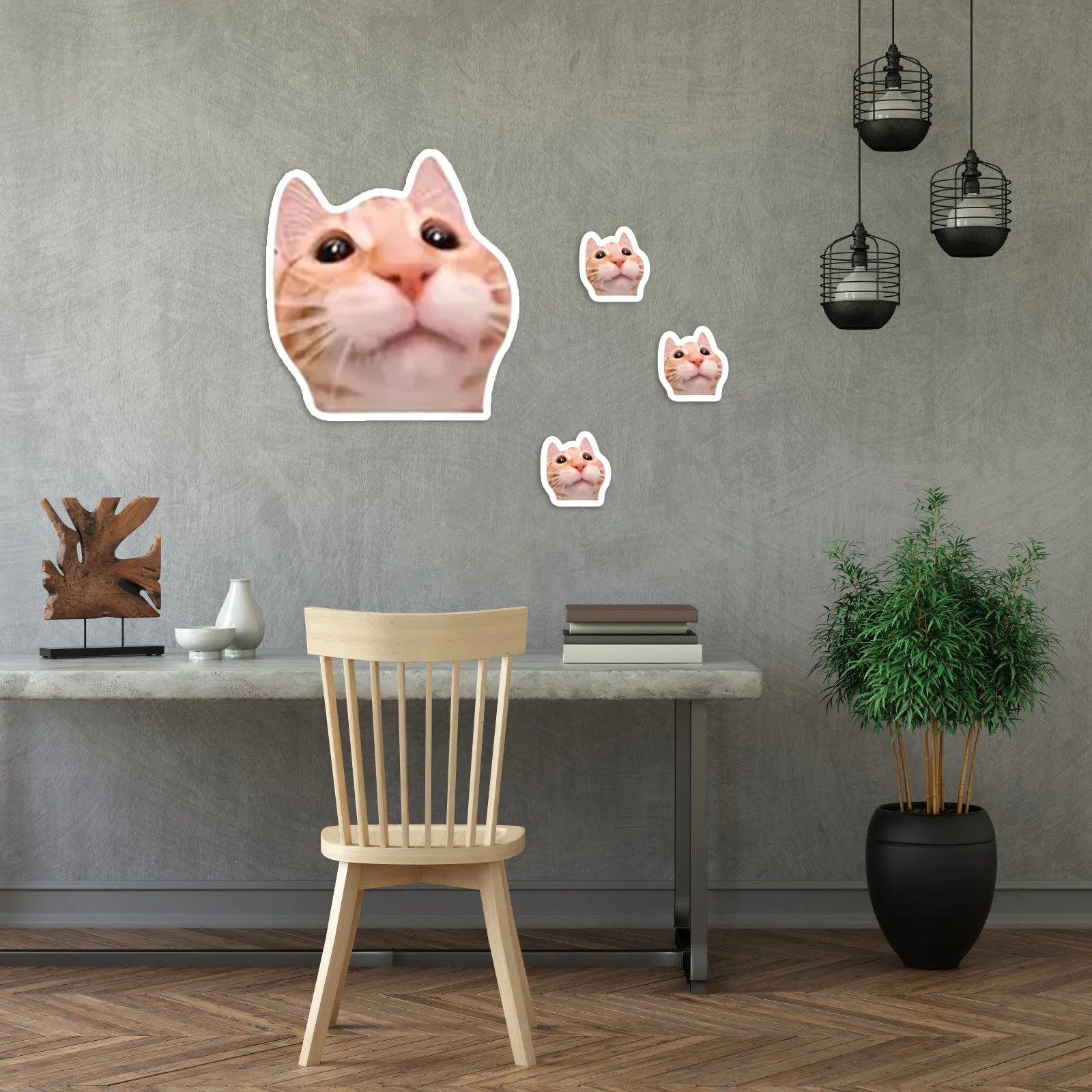 Personalized Dog&Cat Stickers for Water Bottles Cups ZP1