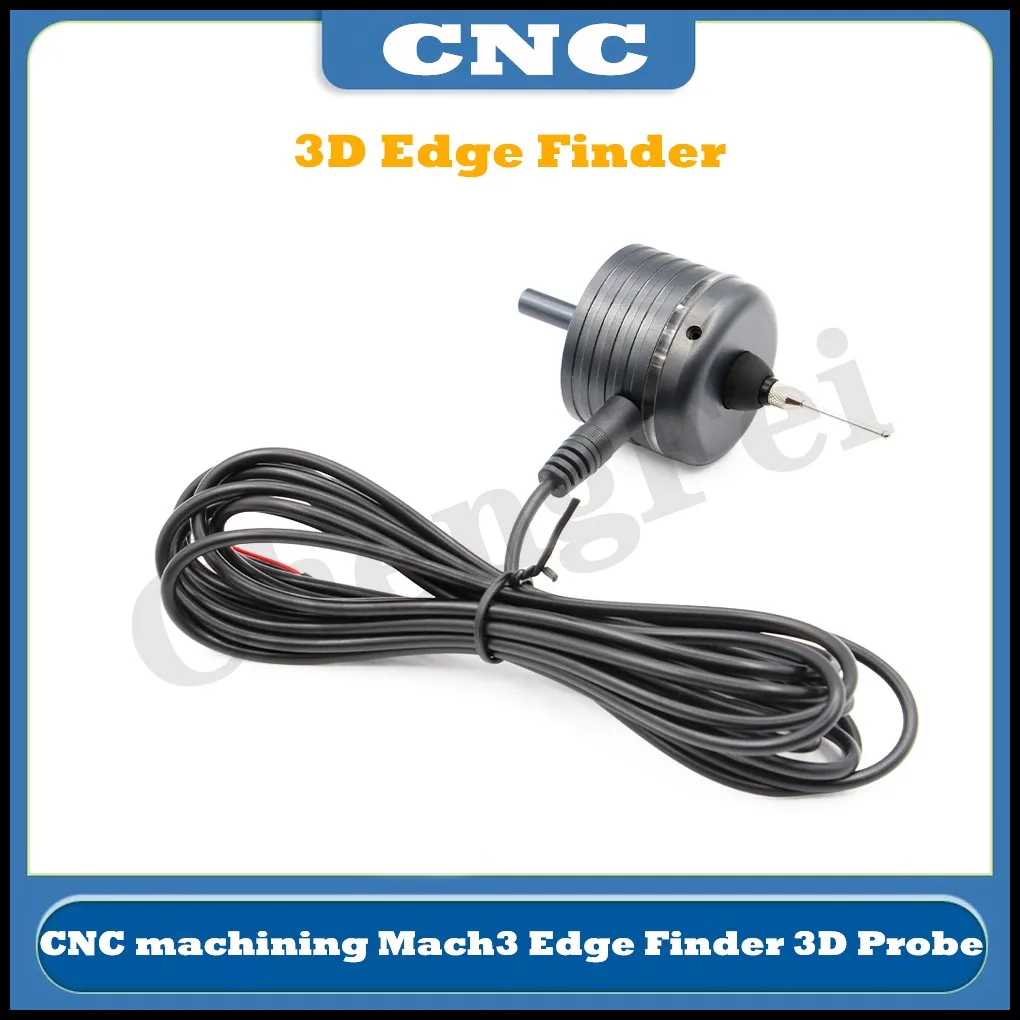 CNC latest V5 V6 0.005μm 3D Touch Probe edge finder to find the center desktop CNC probe compatible with mach3 and grbl