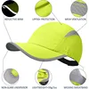 GADIEMKENSD Womens Unstructured Hats Reflective Brim UPF 50+ Outdoor Caps for men Quick Drying Hat Unisex Sport Baseball Cap 2