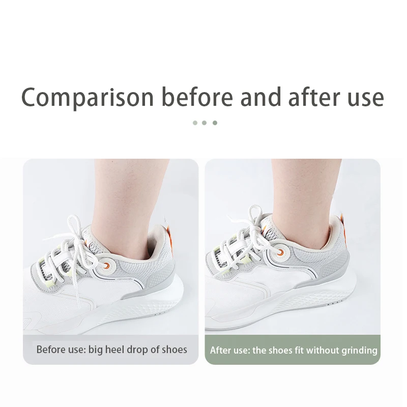 1 paio/2 pezzi cuscinetti per scarpe da ginnastica toppe per scarpe inserto per cuscino soletta protezione per tallone più spessa adesivo posteriore_voghion.com