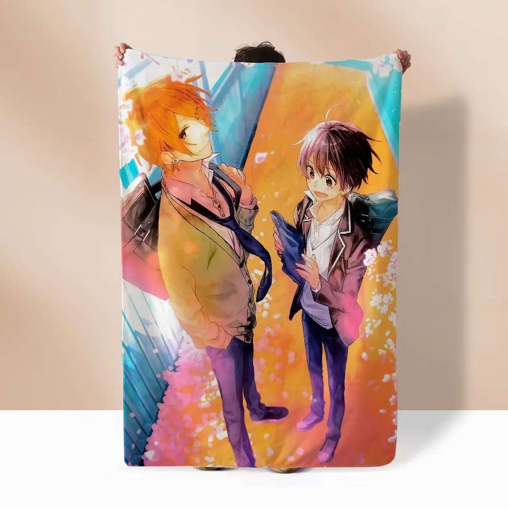 Sasaki and Miyano Fleece Throw Blanket for Sofa Decoration Beach Towel Custom Blankets King Size Fluffy Plaid Microfiber Bedding 2