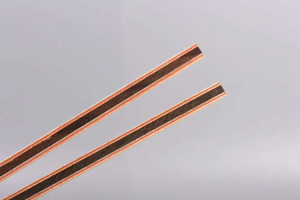 

Yinfente 25 полос гитары Luthier Purfling Связывание инкрустация маркировки 580x6x1,2 мм гитарные детали #165