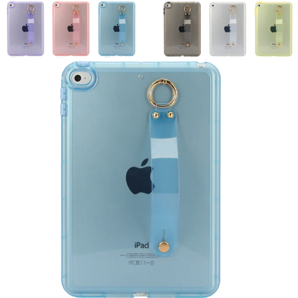 Eco-Friendly TPU Tablet Case with Adjustable Wrist Strap - Flexible, Soft, and Tear-Resistant Bumper Cover