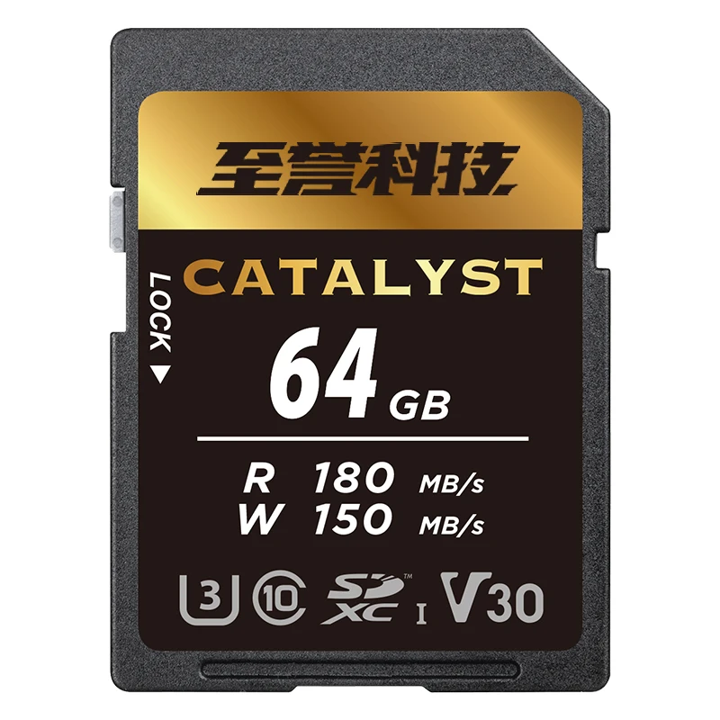 Scheda SD Exascend Catalyst 128GB UHS-I U3 V30 – 180MB/s Per Video 4K E Foto