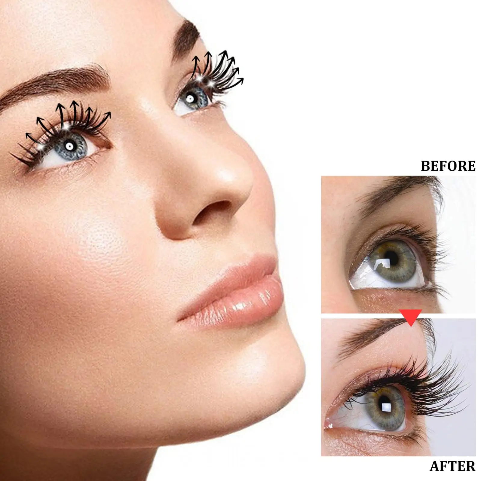 Seven Days Eyelash Fast Growth Solution addensare ciglia Natural Curl ingrandisci occhi ciglia siero per sopracciglia cosmetici 2024 nuovo