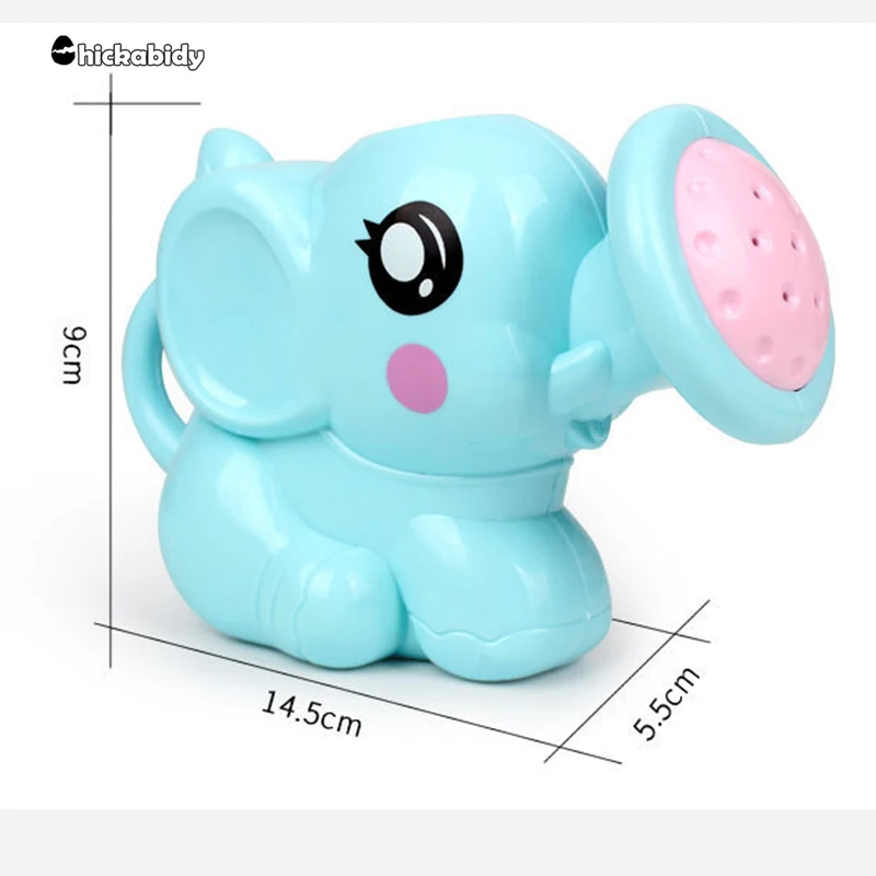 Classic Baby Bath Toys Lovely Plastic Elephant Shape Animal Children Bathroom Water Spray Toys Baby Shower Swimming Kid
