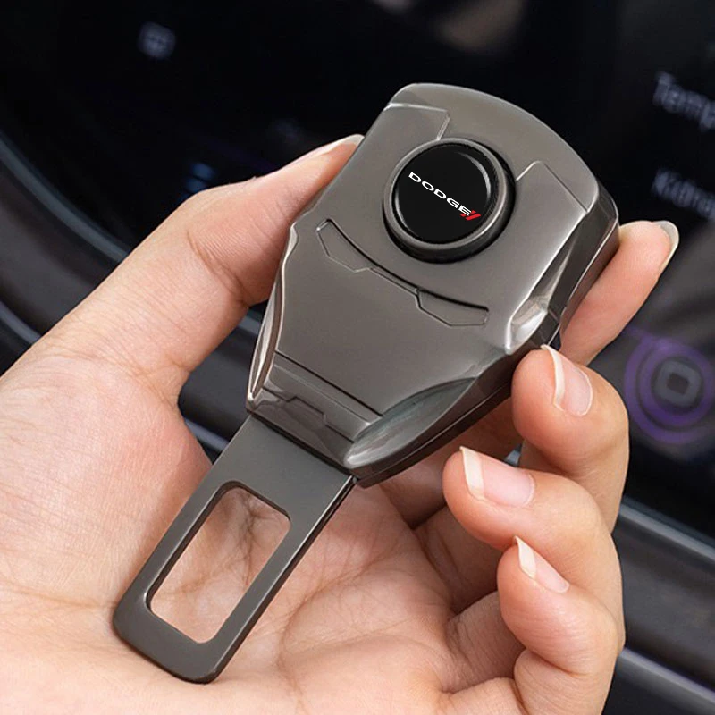 Car Safety Belt Lock Socket Seat Belt Clip Extender Plug Clasp Insert for Dodge SXT Challenger RAM 1500 Charger Avengr Durango