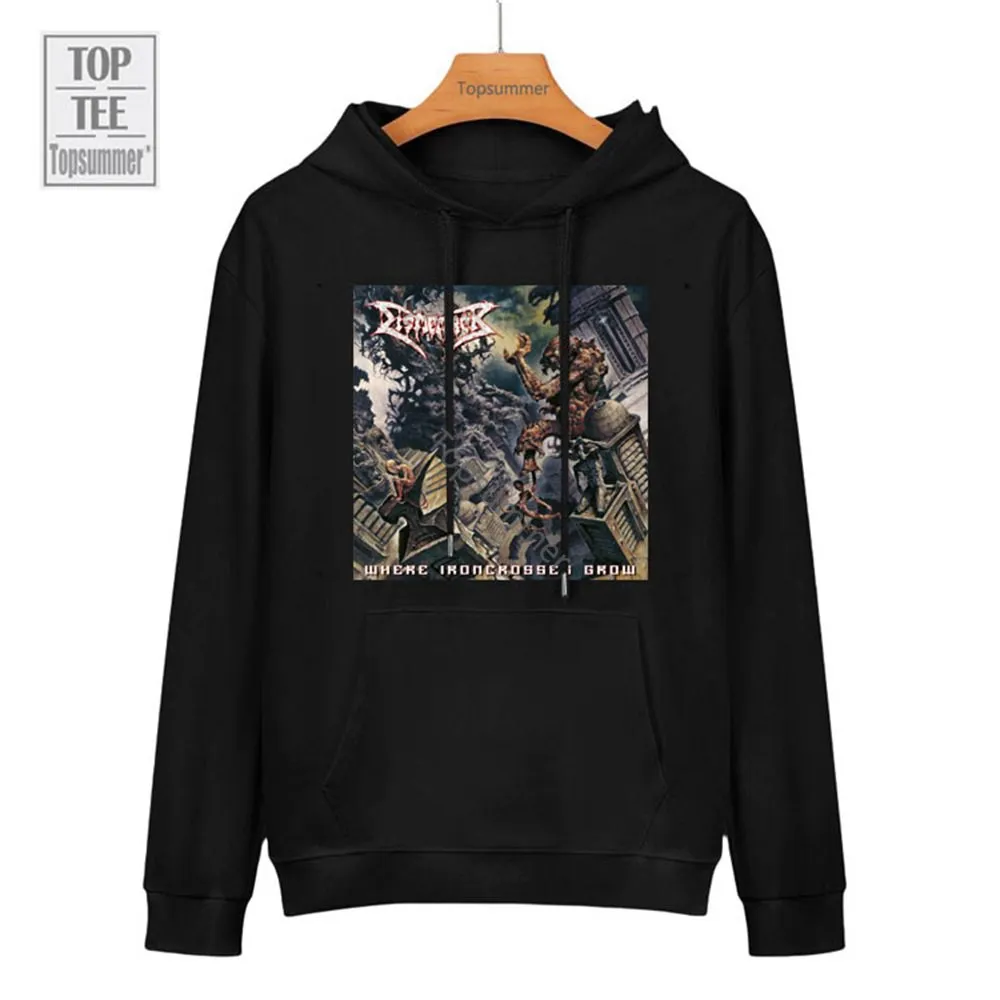 

Where Ironcrosses Grow Album Sweatshirts Dismember Tour Sweatshirt Woman Pop Vintage Oversized Hoodies