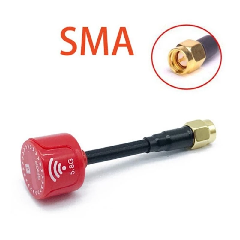5.8GHz 3dbi Lollipop Antennas SMA Connectors Quadcopters Helicopter Drones Transmitters Model for FPV Drones 896C