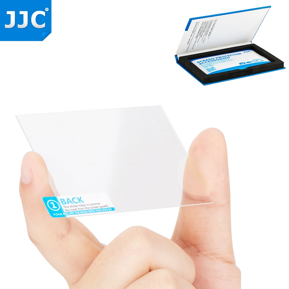 

JJC X-H2S Camera Screen Protector for Fuji X-H2S Ultra Thin 9H Hardness 2.5D Rounded Edges Tempered Glass Protector Anti-Scratch