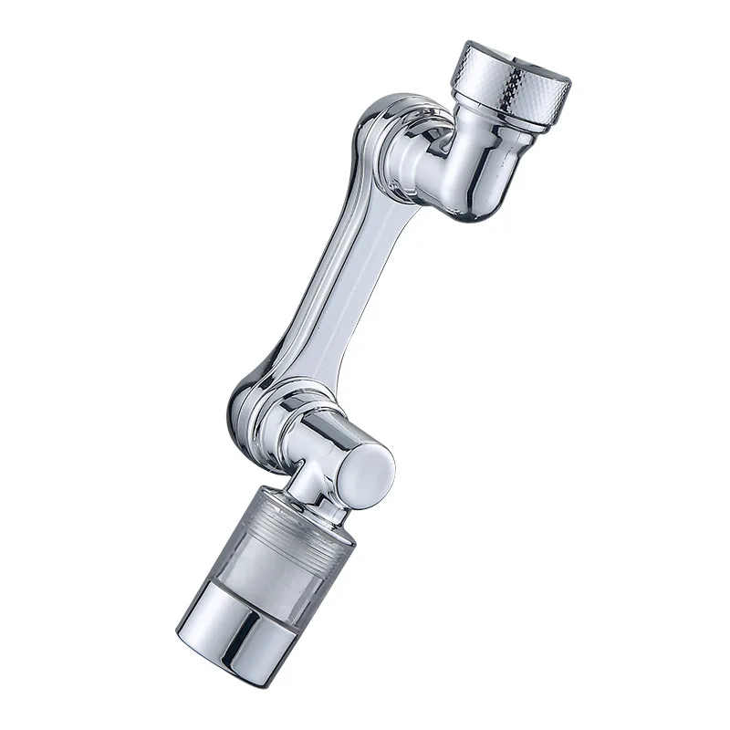 1Pc Faucet Extension Lever 1080&deg; Swivel Telescopic Faucet Nozzle For Bathroom Sinks Kitchen And Bathtub Faucets