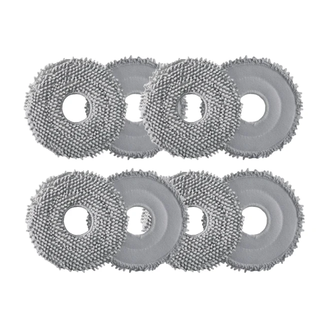 Kit De 21 Accesorios Para Aspiradoras Roborock Q Revo, 2 Cepillos Principales, 8 Almohadillas Para Trapeador, 4 Cepillos Laterales, 3 Filtros Hepa, 4 Bolsas De Vacío