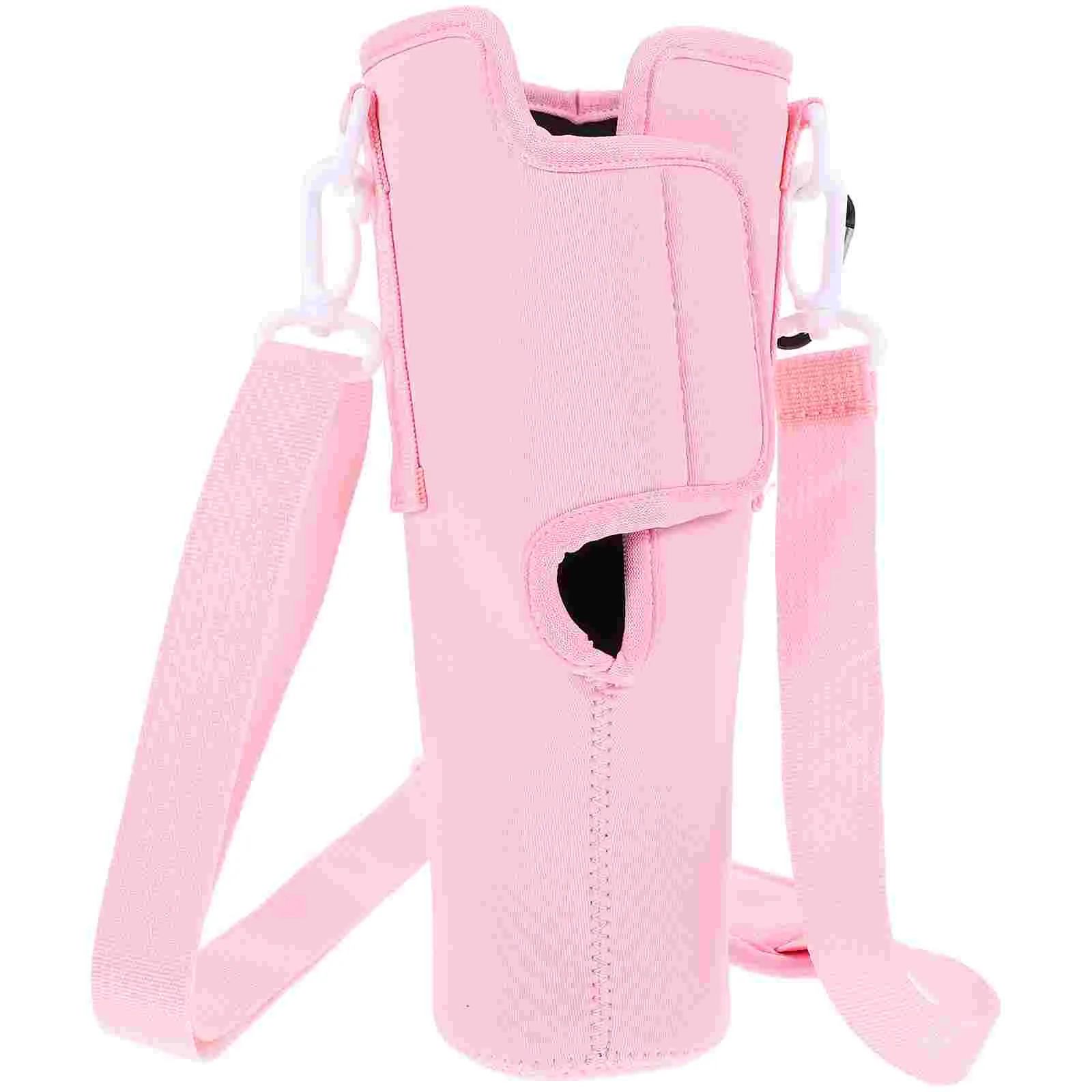 

Protection Cap Bingba Mug Cover Neoprene Water Bottle Holder with Shoulder Strap