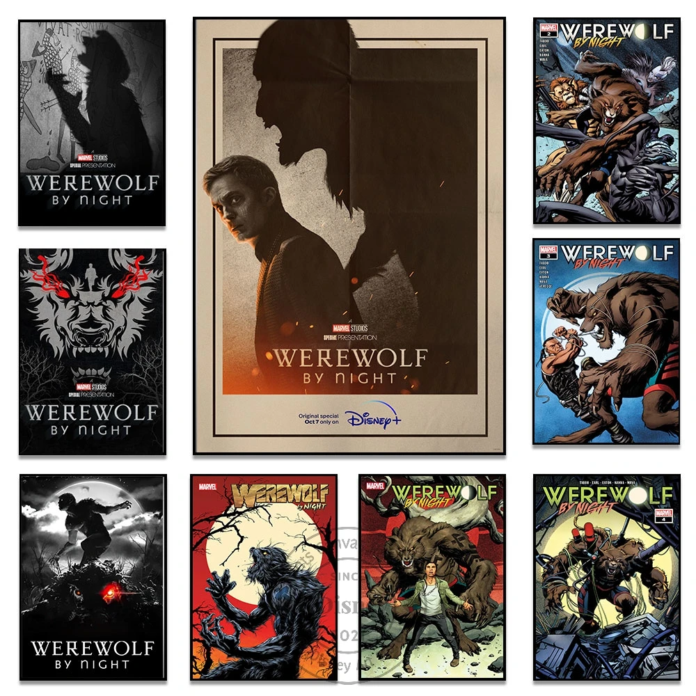 Werewolf by Night in color poster : r/marvelstudios