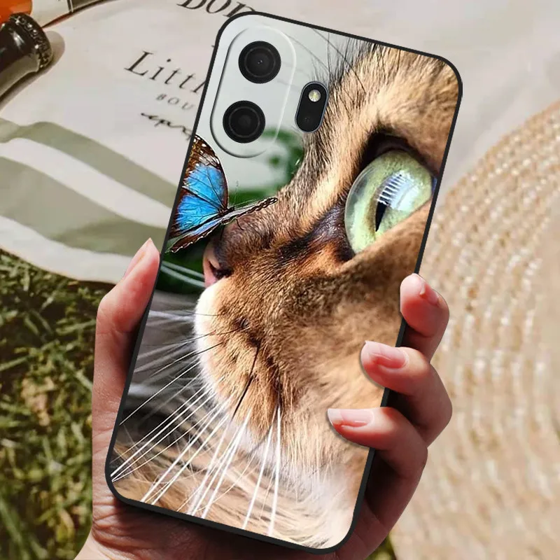 Cute Cartoon Shockproof Soft TPU Silicone Back Cover