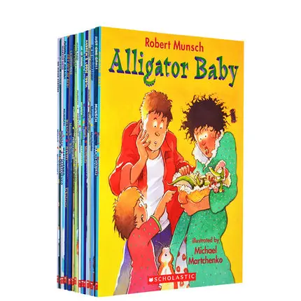 23 Books/set Robert Munsch Learn English Coloring Books For