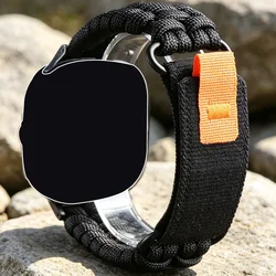 Breathable Outdoor Nylon Rope Bracelet Strap - Galaxy Ultra Band (Black)