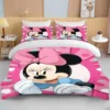 Minnie Mouse Bedding Sets Soft Comforter Cover Bed Cover Duvet Cover Pillow Case 2-3 Pieces Sets Bedroom Decoration 3