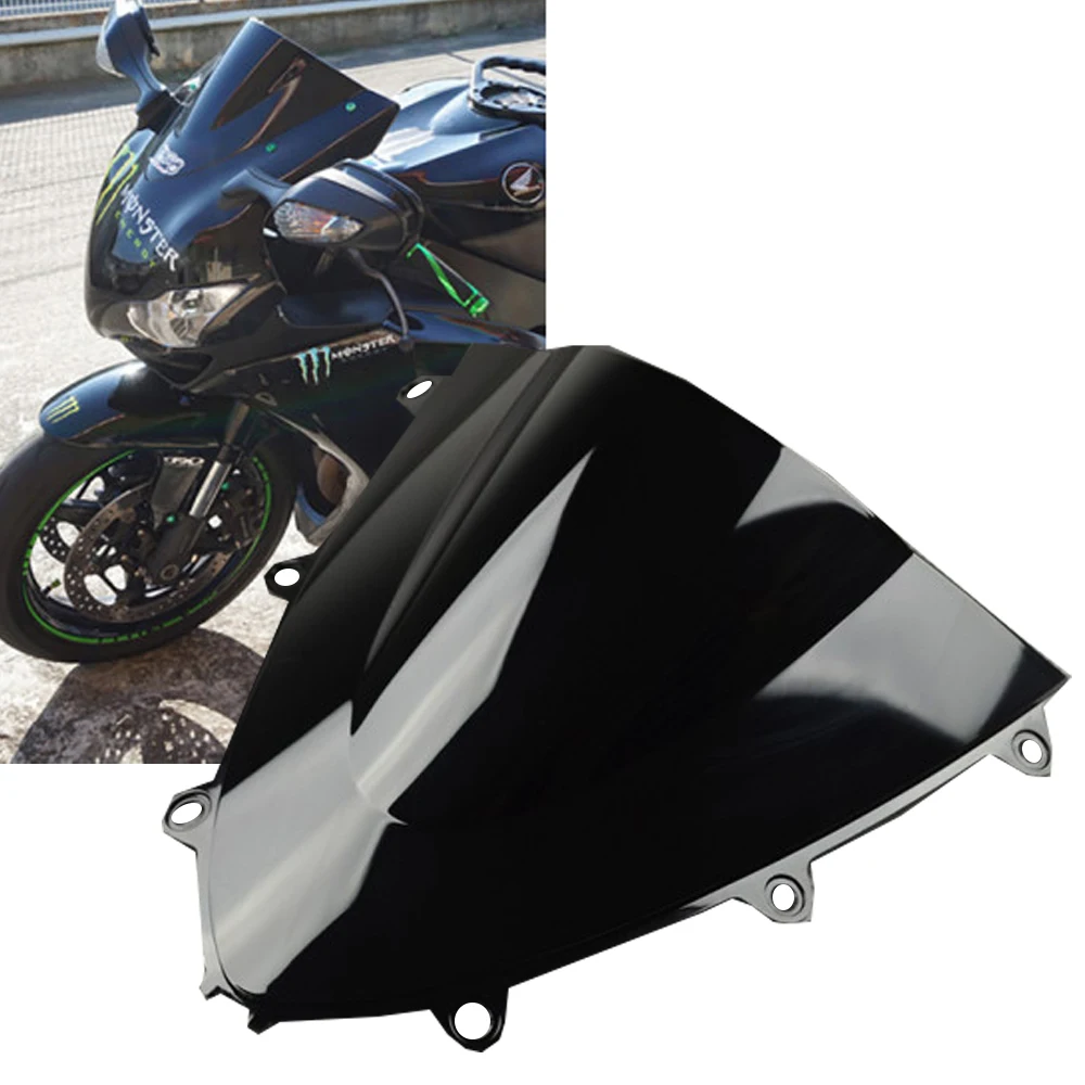 

Мотоциклетные аксессуары CBR1000RR ветровое стекло, экран с двойным пузырьком для Honda CBR 1000RR 2008 2009 2010 2011