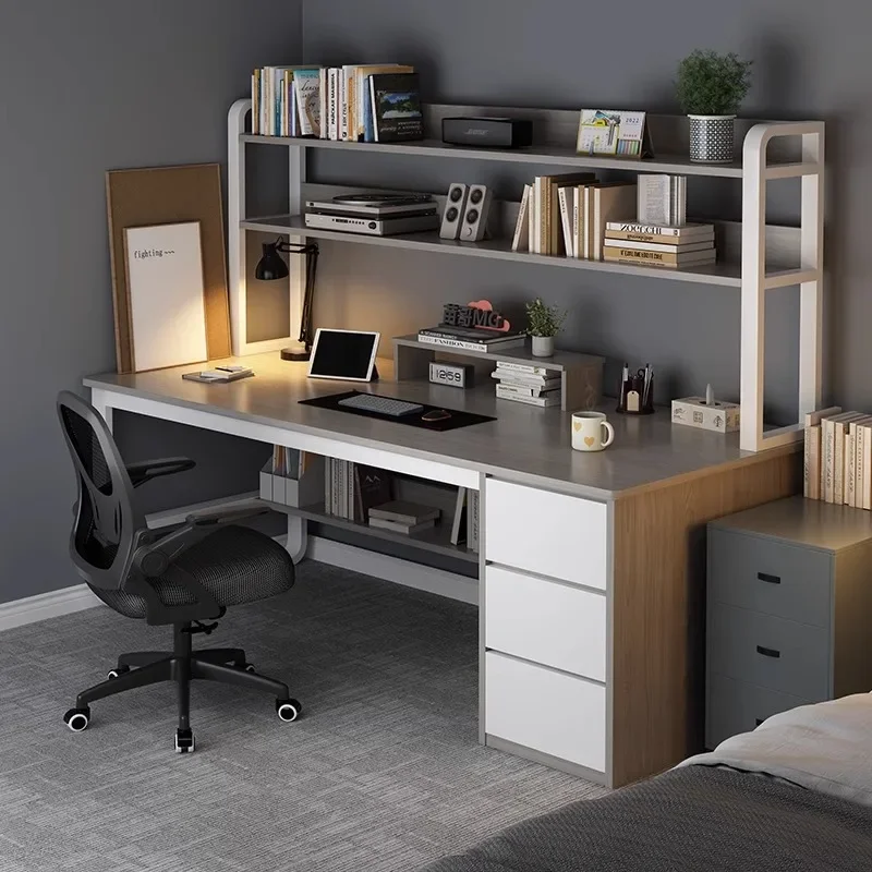 Organizzatori Gaming Office Desk Computer Study Bureau Corner Table Office Desk Storage Scrivania Mobili Di Lusso